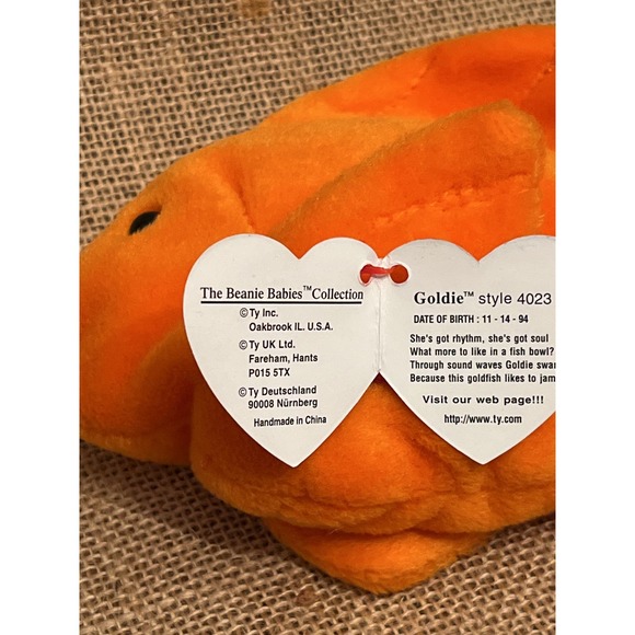 Beanie Baby Goldie (4th generation) - Picture 2 of 10